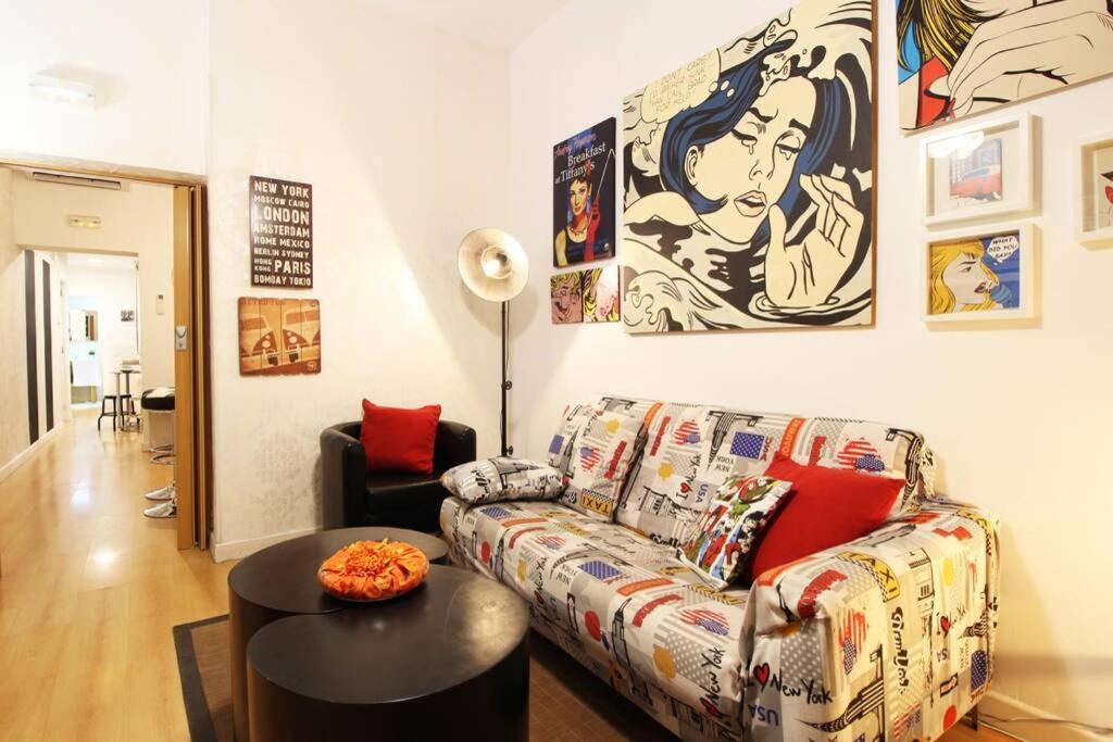 Centrico Apartamento Estilo Pop-Art By Batuecas Madrid Exterior foto